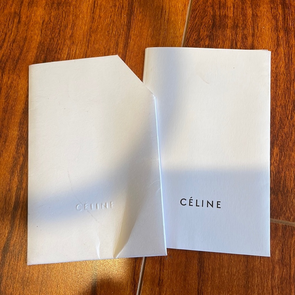 Authentic Celine navy blue mini luggage tote bag - Picture 13 of 15